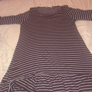 casual striped dress